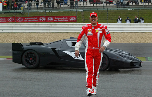 2008 Ferrari FXX Racing Michael Schumacher